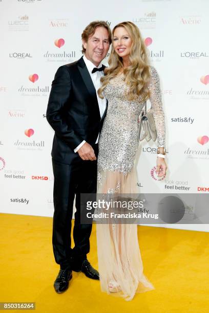 Ralph Piller and Sabine Piller attend the Dreamball 2017 at Westhafen Event & Convention Center on September 20, 2017 in Berlin, Germany.