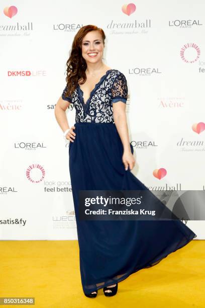 Sarah Tkotsch attends the Dreamball 2017 at Westhafen Event & Convention Center on September 20, 2017 in Berlin, Germany.