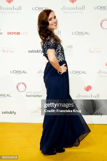 Sarah Tkotsch attends the Dreamball 2017 at Westhafen Event & Convention Center on September 20, 2017 in Berlin, Germany.