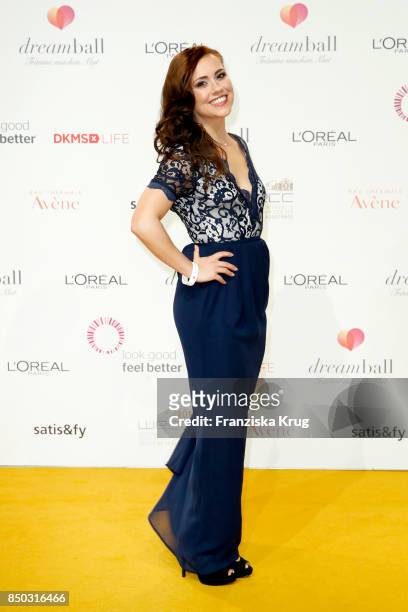 Sarah Tkotsch attends the Dreamball 2017 at Westhafen Event & Convention Center on September 20, 2017 in Berlin, Germany.