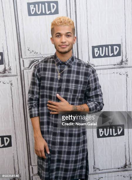 Jordan Fisher visits Build Series to discuss the 25th season of "Dancing With The Stars" at Build Studio on September 20, 2017 in New York City.