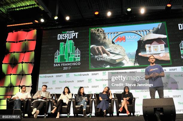 General Partner Krishna Yeshwant, TechCrunch Editor-in-Chief Matthew Panzarino, Floodgate Managing Partner Ann Miura-Ko, Cowboy Ventures Founder...