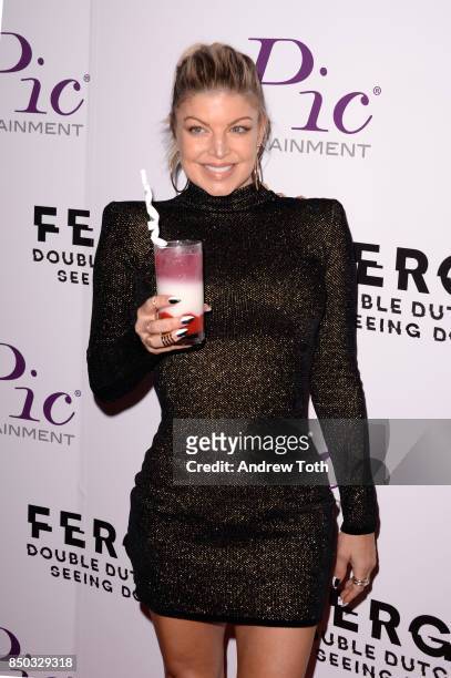 Fergie attends "Fergie Double Dutchess: Seeing Double the Visual Experience" one-night premiere at iPic Fulton Market on September 20, 2017 in New...