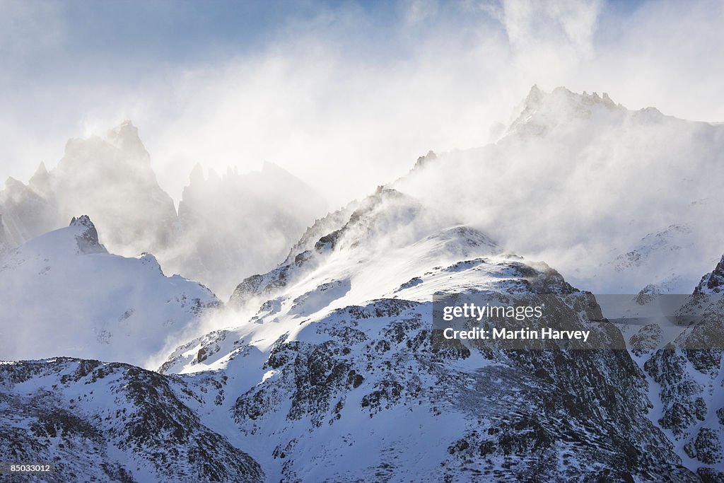 Fitz Roy Mountain massif.