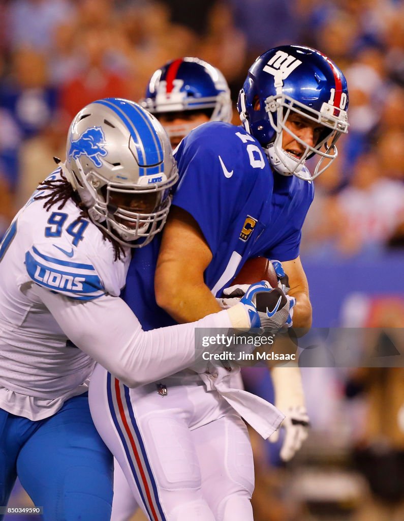 Detroit Lions v New York Giants