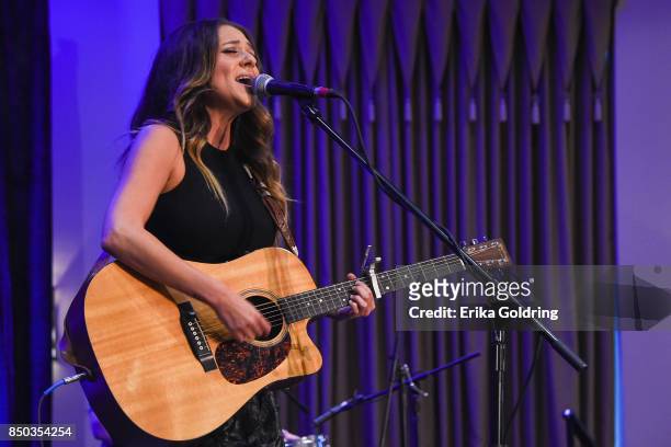 Country singer Courtney Cole performs in her home state of Louisiana as part of the Louisiana Community and Technical Colleges System Annual...