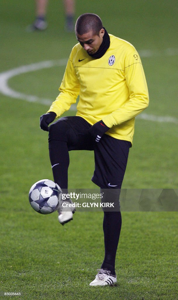 Juventus French striker David Trezeguet