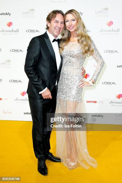 Sabine Piller and her husband Ralph Piller attend the Dreamball 2017 at Westhafen Event & Convention Center on September 20, 2017 in Berlin, Germany.