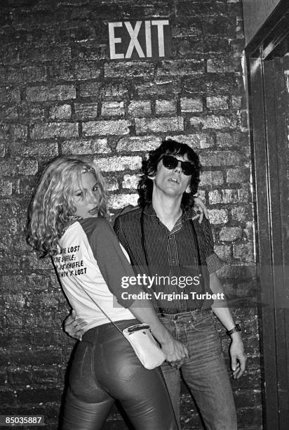 Photo of LORDS OF THE NEW CHURCH and DEAD BOYS and Stiv BATORS, Sable Starr and Stiv Bators of Dead Boys at The Whisky Club