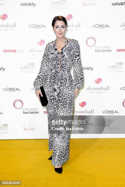 German presenter Annika de Buhr attends the Dreamball 2017 at Westhafen Event & Convention Center on September 20, 2017 in Berlin, Germany.
