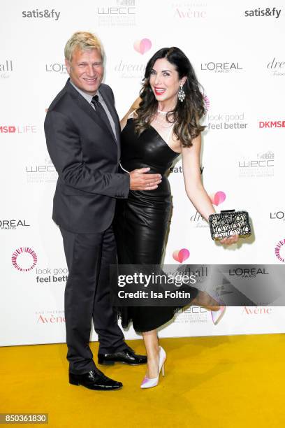 German presenter Gerhard Leinauer and her husband Gerhard Leinauer attend the Dreamball 2017 at Westhafen Event & Convention Center on September 20,...