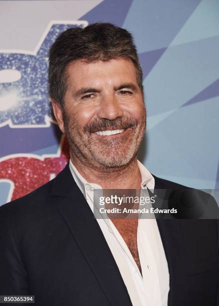 Simon Cowell attends NBC's "America's Got Talent" Season 12 Finale at the Dolby Theatre on September 20, 2017 in Hollywood, California.