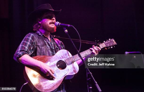 Singer/guitarist Colter Wall performs at Neighborhood Theatre on September 20, 2017 in Charlotte, North Carolina.