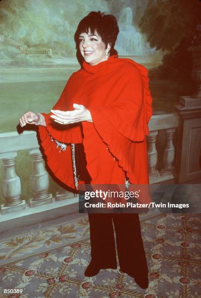 New York, NY. Liza Minnelli at the Pierre Hotel for the Drama League's Salute to Liza Minnelli. Photo by Robin Platzer/Twin Images/Online USA, Inc.