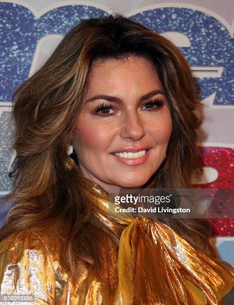 Singer Shania Twain attends NBC's "America's Got Talent" season 12 finale at Dolby Theatre on September 20, 2017 in Hollywood, California.