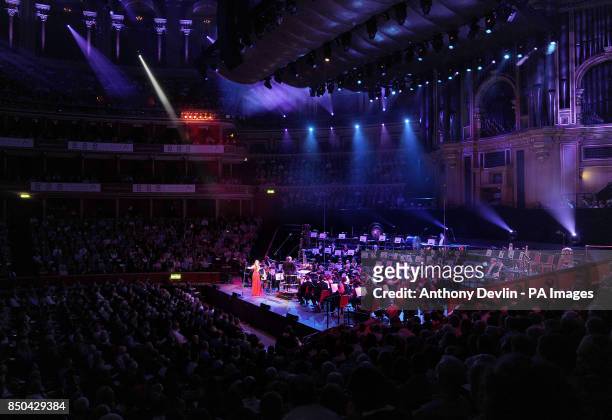 Jennifer Pike performs during Classic FM Live at the Royal Albert Hall, London