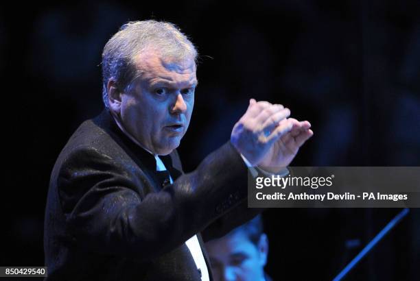 Michael Collins performs during Classic FM Live at the Royal Albert Hall, London.
