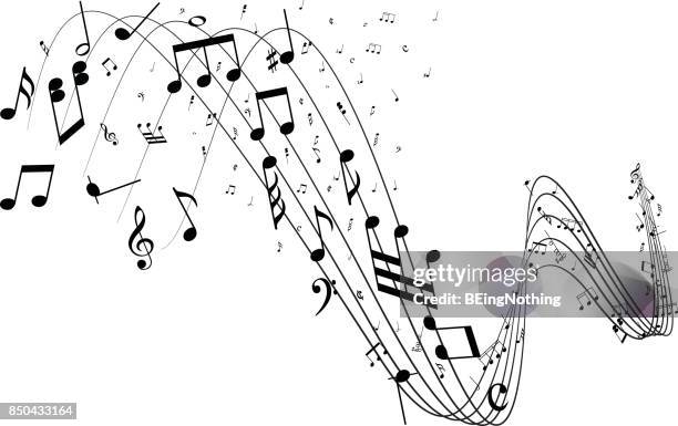 music note - chord stock illustrations