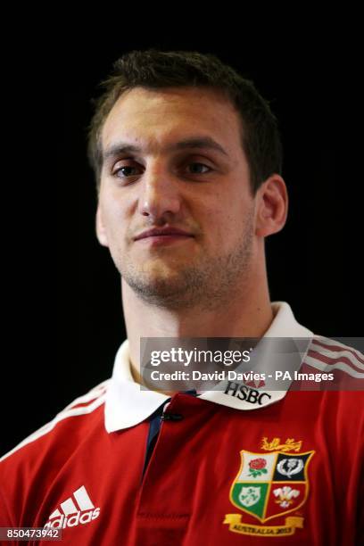 British & Irish Lions captain Sam Warburton during the squad announcement at the London Hilton Syon Park, Middlesex.