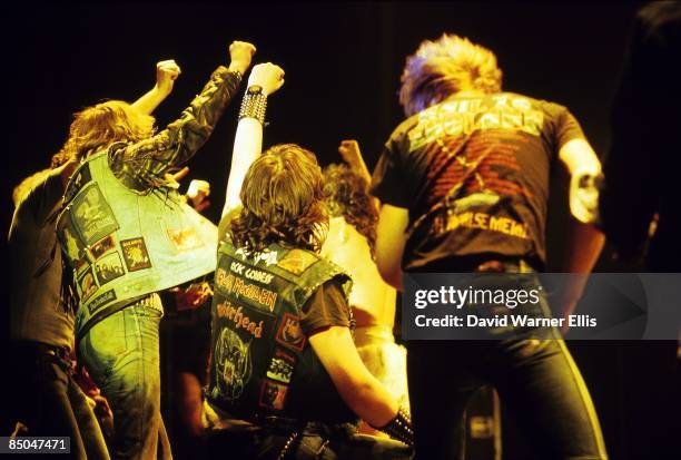 Circa 1970 Photo of HEAVY METAL; Heavy Metal fans at Donnington