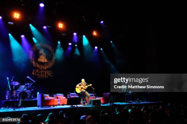 Singer Gian Marco performs onstage at the Latin GRAMMY Acoustic Session with Camila and Melendi at The Novo by Microsoft on September 20, 2017 in Los...