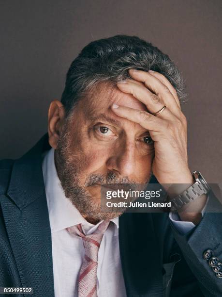 Actor Sergio Castellitto, is photographed for Self Assignment on May 21, 2017 in Cannes, France.
