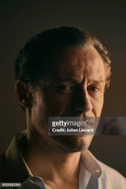 Actor Stefano Accorsi, is photographed for Self Assignment on May 21, 2017 in Cannes, France.