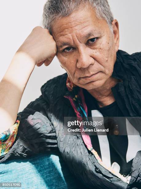 Director Takashi Miike, is photographed for Self Assignment on May 21, 2017 in Cannes, France.