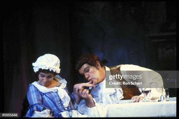 Photo of Kurt MOLL and Brigitte FASSBAENDER and DER ROSENKAVALIER, Brigitte Fassbaender, Kurt Moll