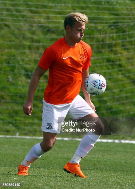 Josh Wright of Southend United during Central League Cup match between Barnet Under 23s and Southend United Under 23s at Barnet Training Ground,...