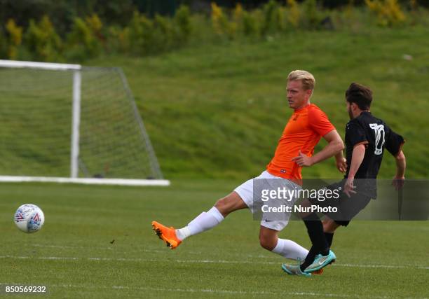New signing Josh Wright of Southend United during Central League Cup match between Barnet Under 23s and Southend United Under 23s at Barnet Training...
