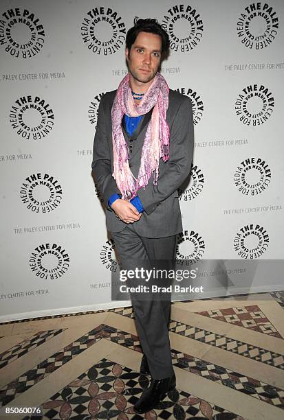 Rufus Wainwright attends the Paley Center for Media's 2009 gala at Cipriani 42nd Street on February 24, 2009 in New York City.