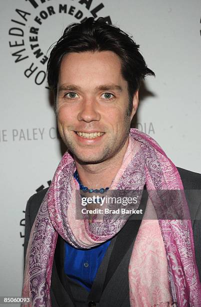Rufus Wainwright attends the Paley Center for Media's 2009 gala at Cipriani 42nd Street on February 24, 2009 in New York City.