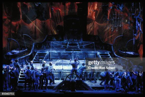 Photo of THE FLYING DUTCHMAN, Production: Jean - Pierre Ponnelle