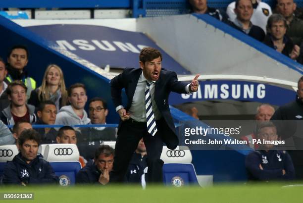 Chelsea manager Andre Villas-Boas on the touchline