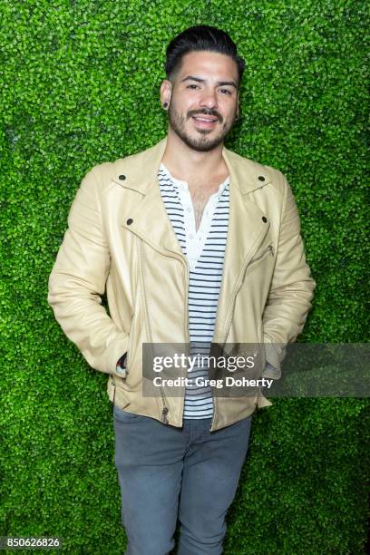 Musical Artist David Alfaro attends the Latin GRAMMY Acoustic Sessions With Becky G, Camila And Melendi at The Novo by Microsoft on September 20,...