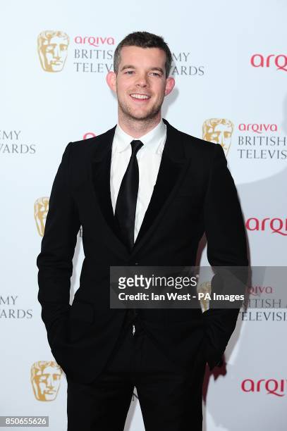 Russell Tovey in the press room at the Arqiva British Academy Television Awards 2013 at the Royal Festival Hall, London.