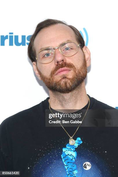 SiriusXM host Jude Angelini visits SiriusXM Studios on September 21, 2017 in New York City.