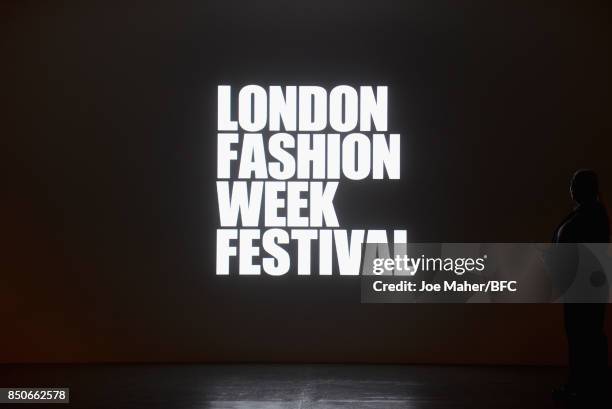 General view of the London Fashion Week Festival at The Store Studios on September 21, 2017 in London, England.