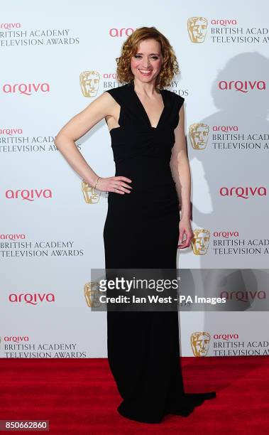 Anne-Marie Duff at the Arqiva British Academy Television Awards 2013 at the Royal Festival Hall, London.
