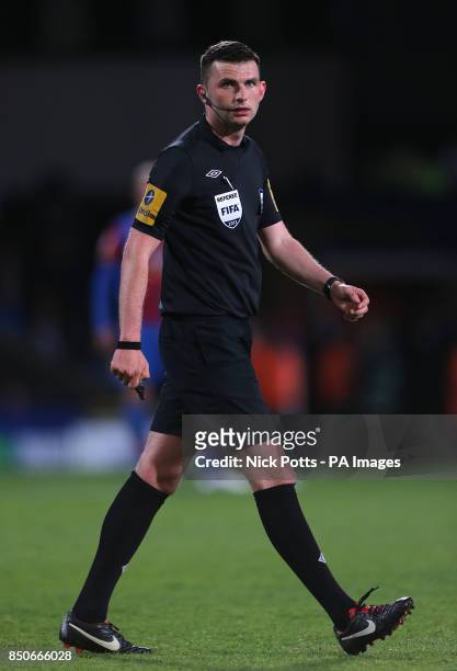 Michael Oliver, referee