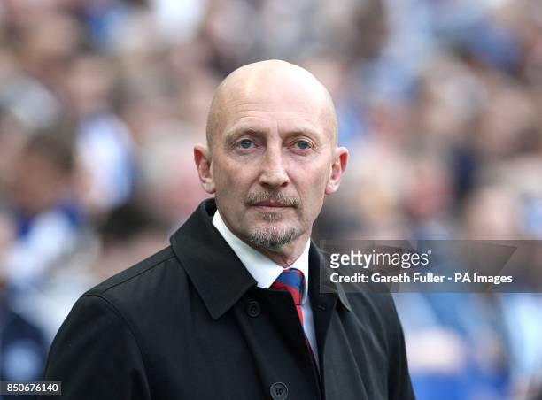 Crystal Palace manager Ian Holloway