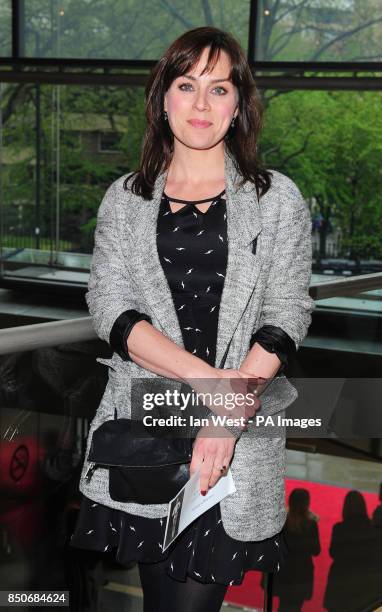 Jill Halfpenny arrives at the Northern Ballet's The Great Gatsby at the Sadler's Wells theatre in London.