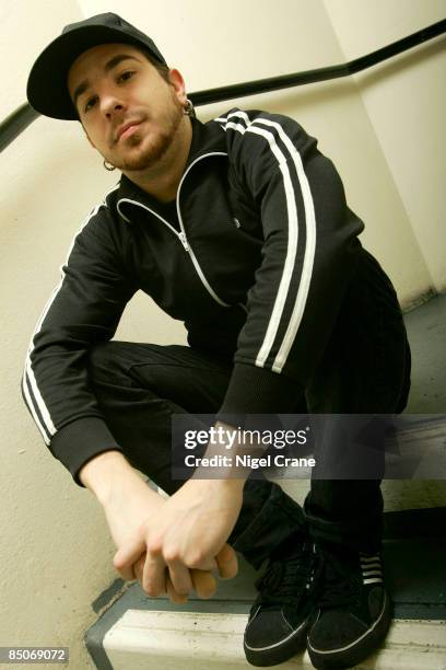 Photo of ALEXISONFIRE, Posed portrait of Chris Steele