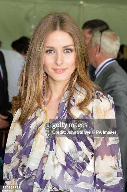 American socialite, model and actress Olivia Palermo at the Greenwich Polo Club, Connecticut, USA, prior to the Sentebale Royal Salute Polo Cup,...