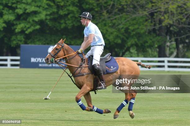 Prince Harry at the Greenwich Polo Club, Connecticut, USA, as he takes part in the Sentebale Royal Salute Polo Cup, as part of his tour of the USA.