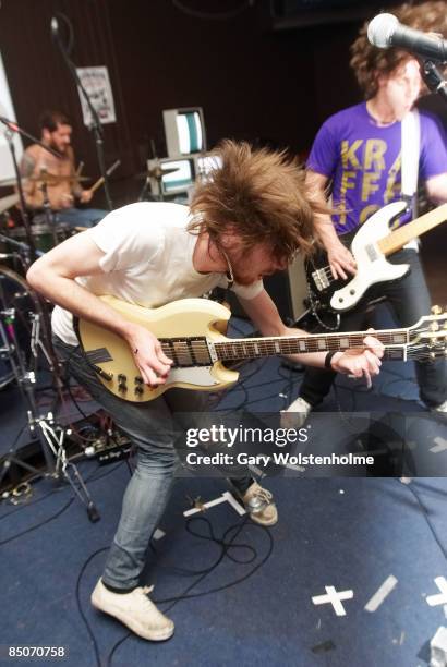 Photo of PULLED APART BY HORSES and Tom HUDSON and Robert LEE, Tom Hudson and Robert Lee performing on stage