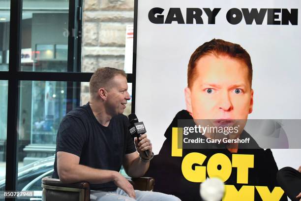 Comedian and actor Gary Owen visits the Build Series to discuss his comedy special "Gary Owen: I Got My Associates" at Build Studio on September 21,...