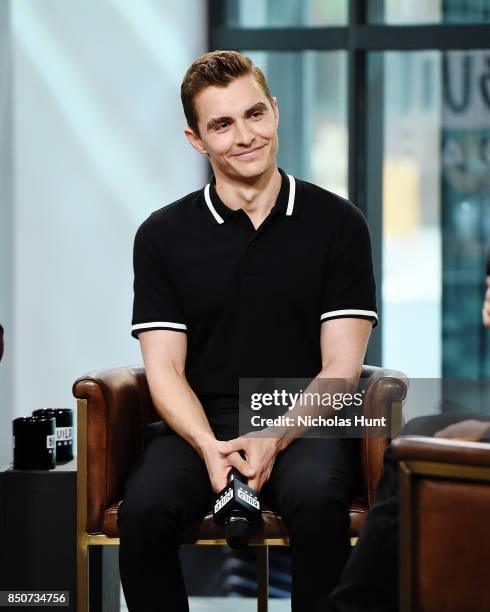 Dave Franco visits the Build Series to discuss the animated film "The LEGO Ninjago Movie" at Build Studio on September 21, 2017 in New York City.