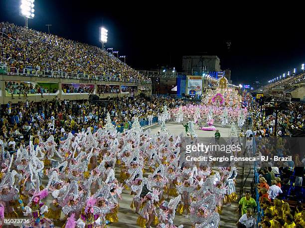 carnival 2008 - imperatriz leopoldinense - carnaval in rio de janeiro fotografías e imágenes de stock